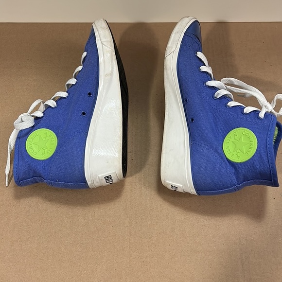 CONVERSE All Star Wedge Lilac Sneakers. Size 6. 1.5" Heel - Picture 6 of 12